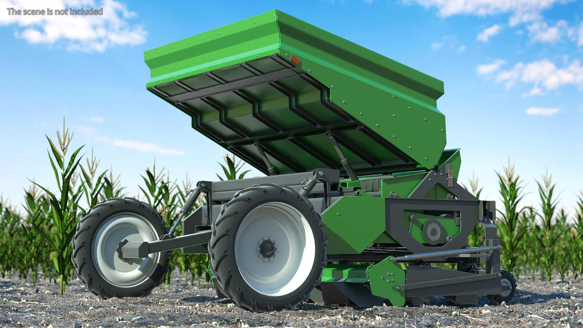 3D model Potato Planter Green