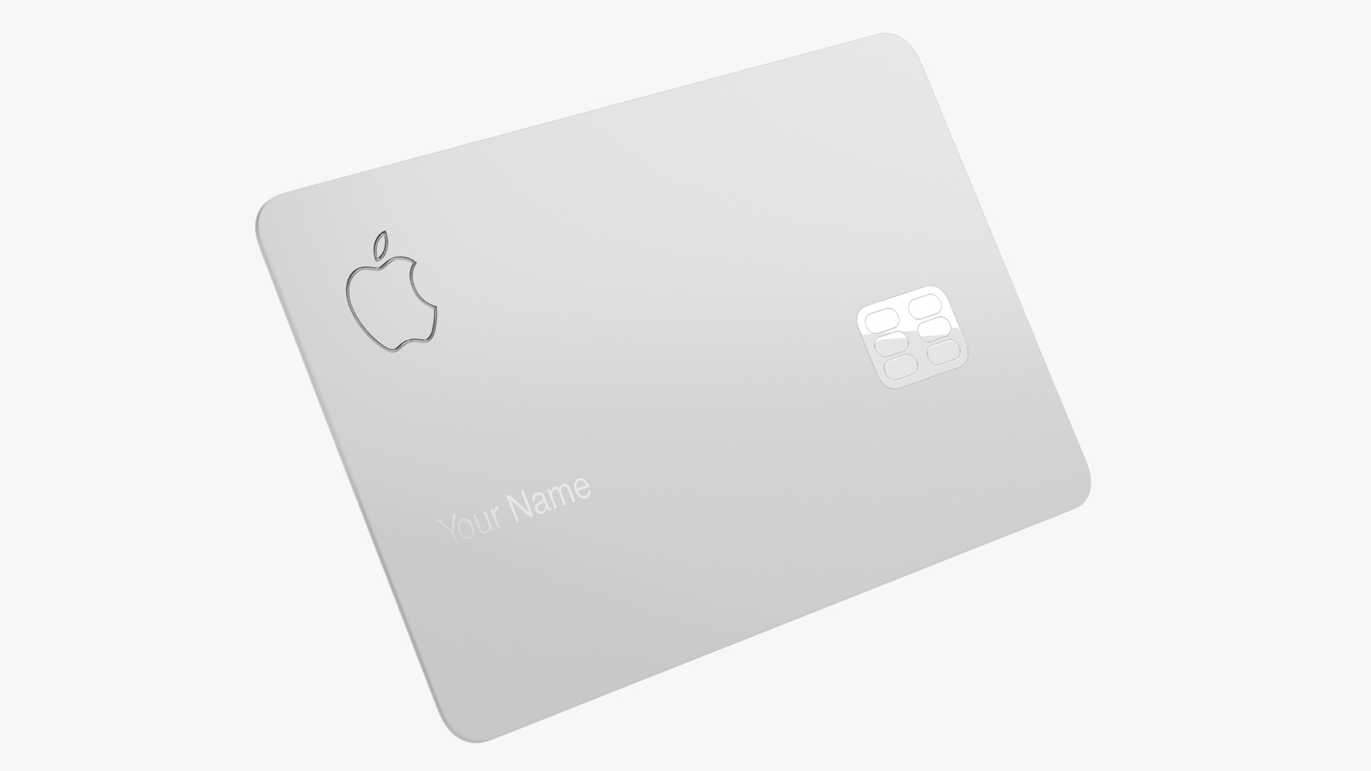 3D model Apple Card