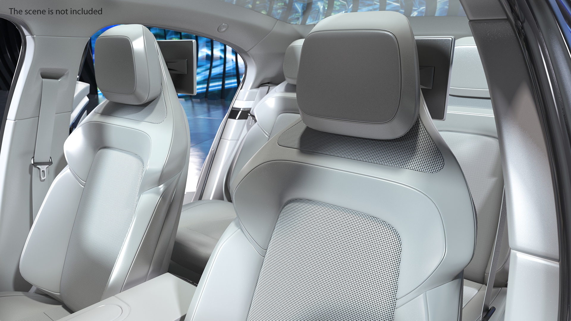 Sony Vision S Front Seat 3D model
