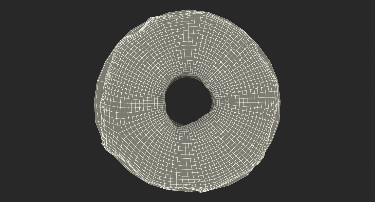 3D model Pink Donut