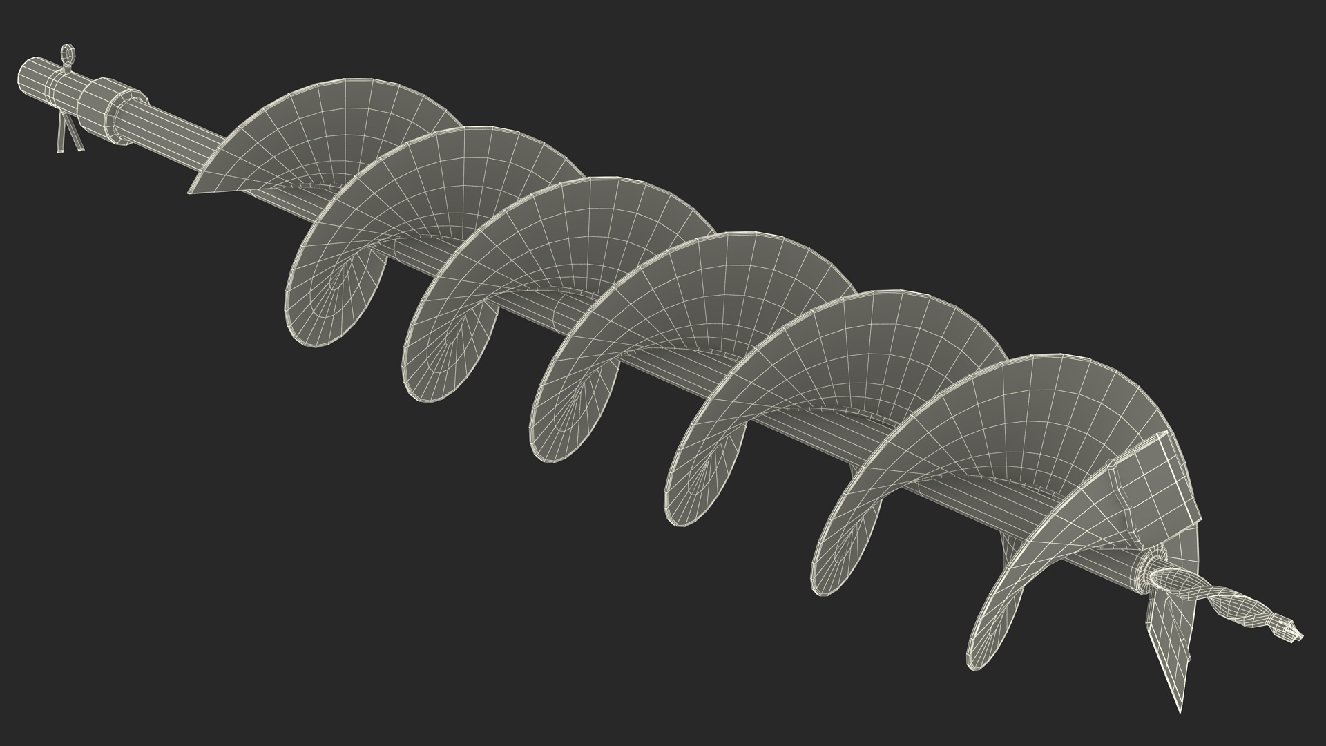 150mm Earth Drill Bits 3D