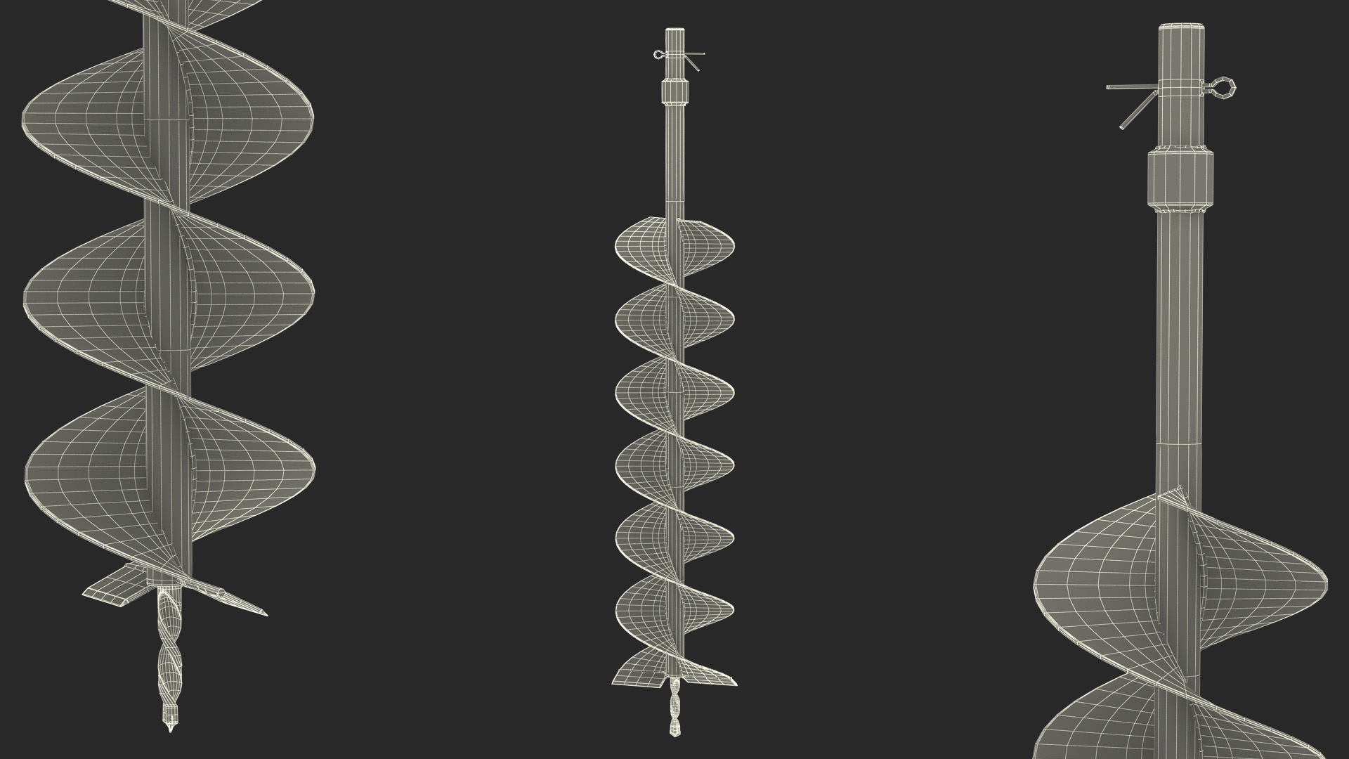 150mm Earth Drill Bits 3D