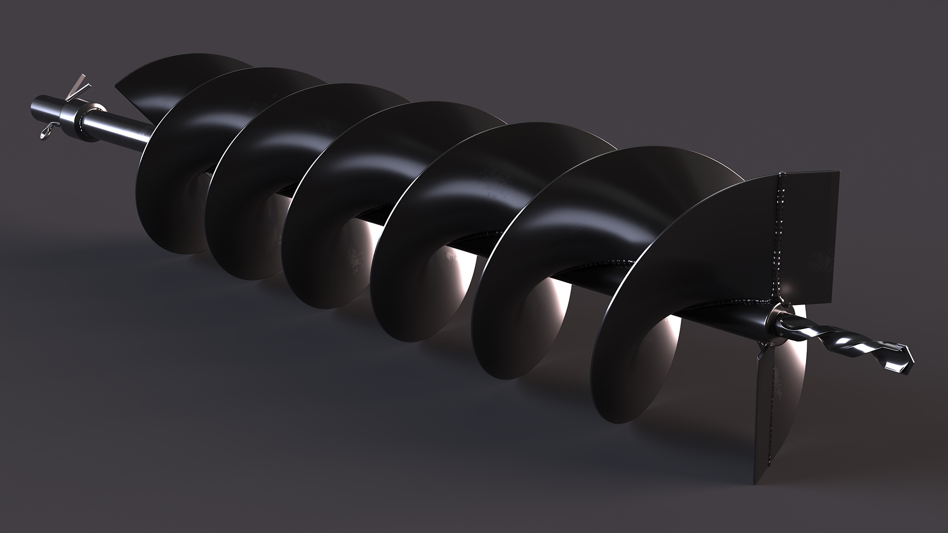150mm Earth Drill Bits 3D