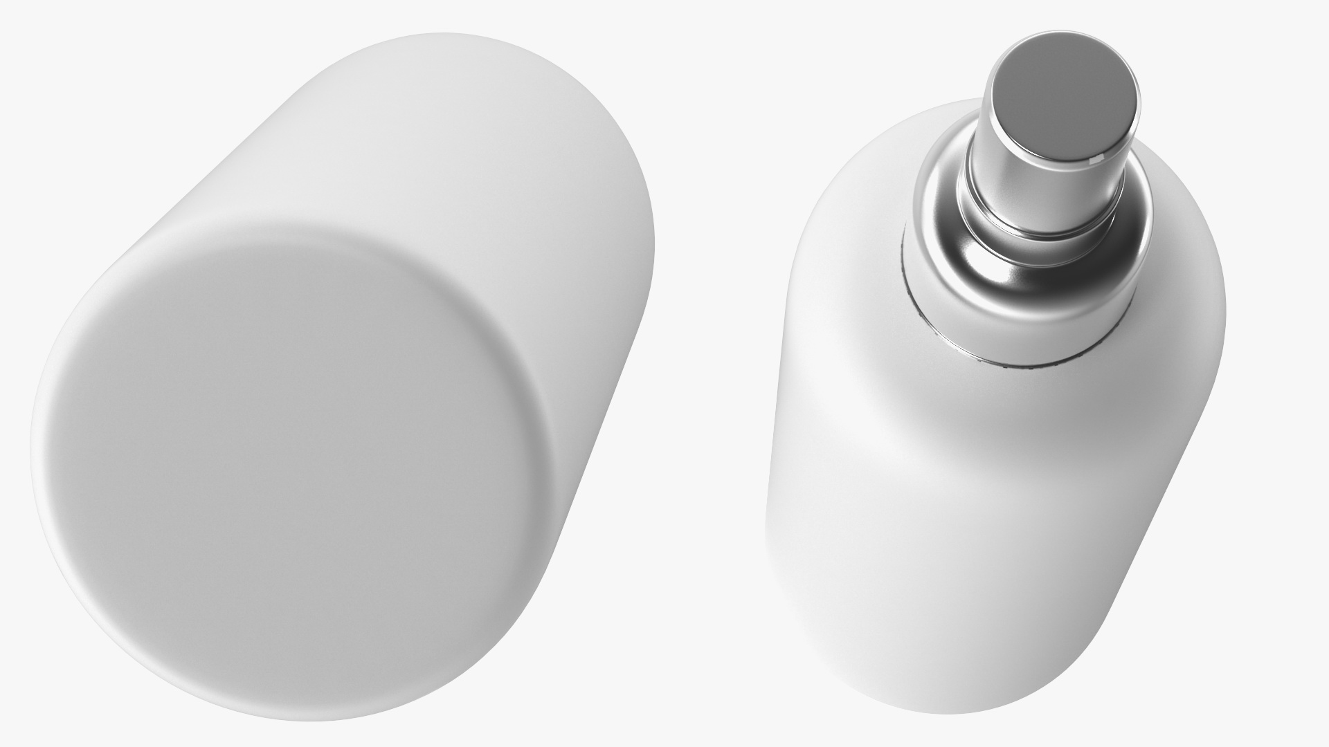 White Cosmetic Spray Bottle 3D