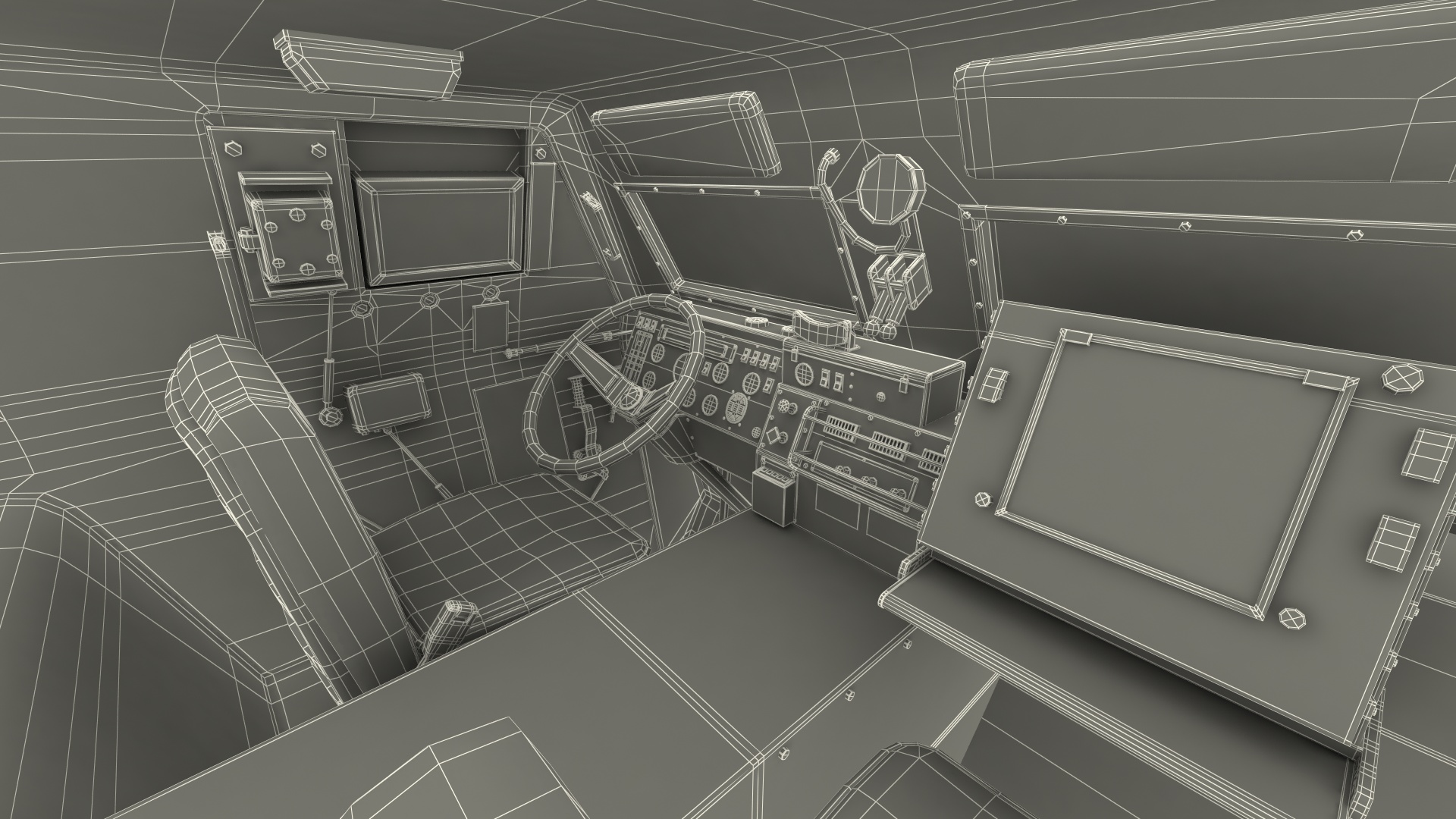 Medium Tactical Vehicle FMTV 5 Ton 6x6 Truck Chassis 3D