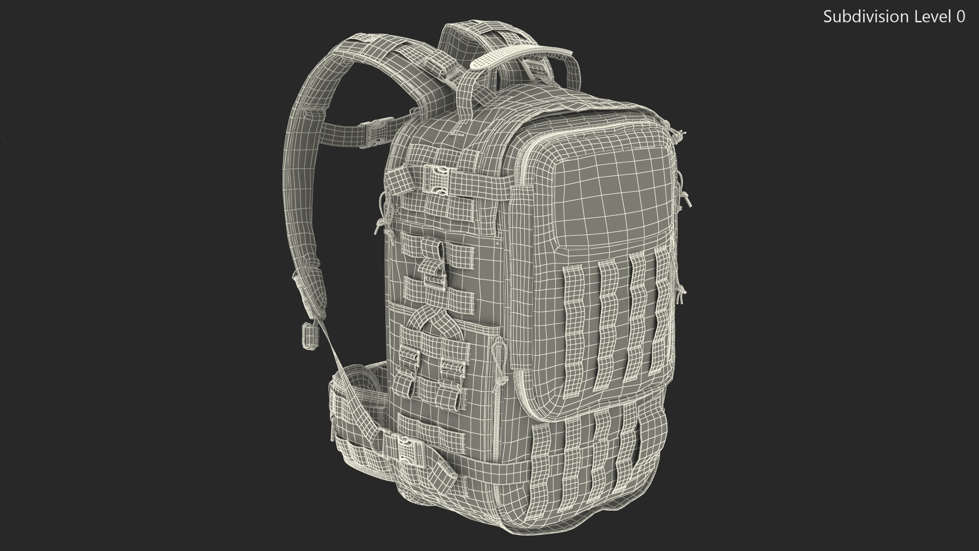 3D Tactical Military Trekking Backpack Green