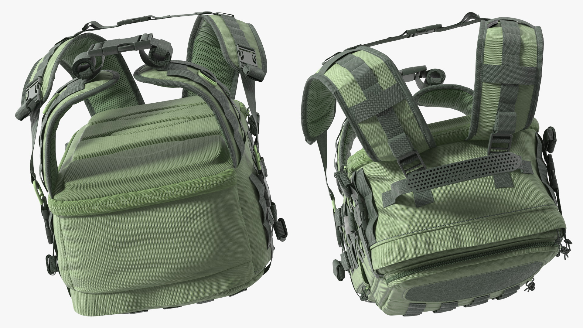 3D Tactical Military Trekking Backpack Green
