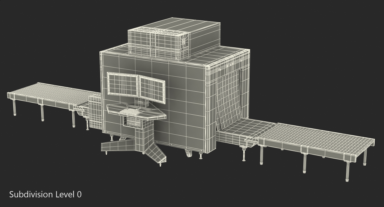X-Ray Luggage Scanner Check 3D