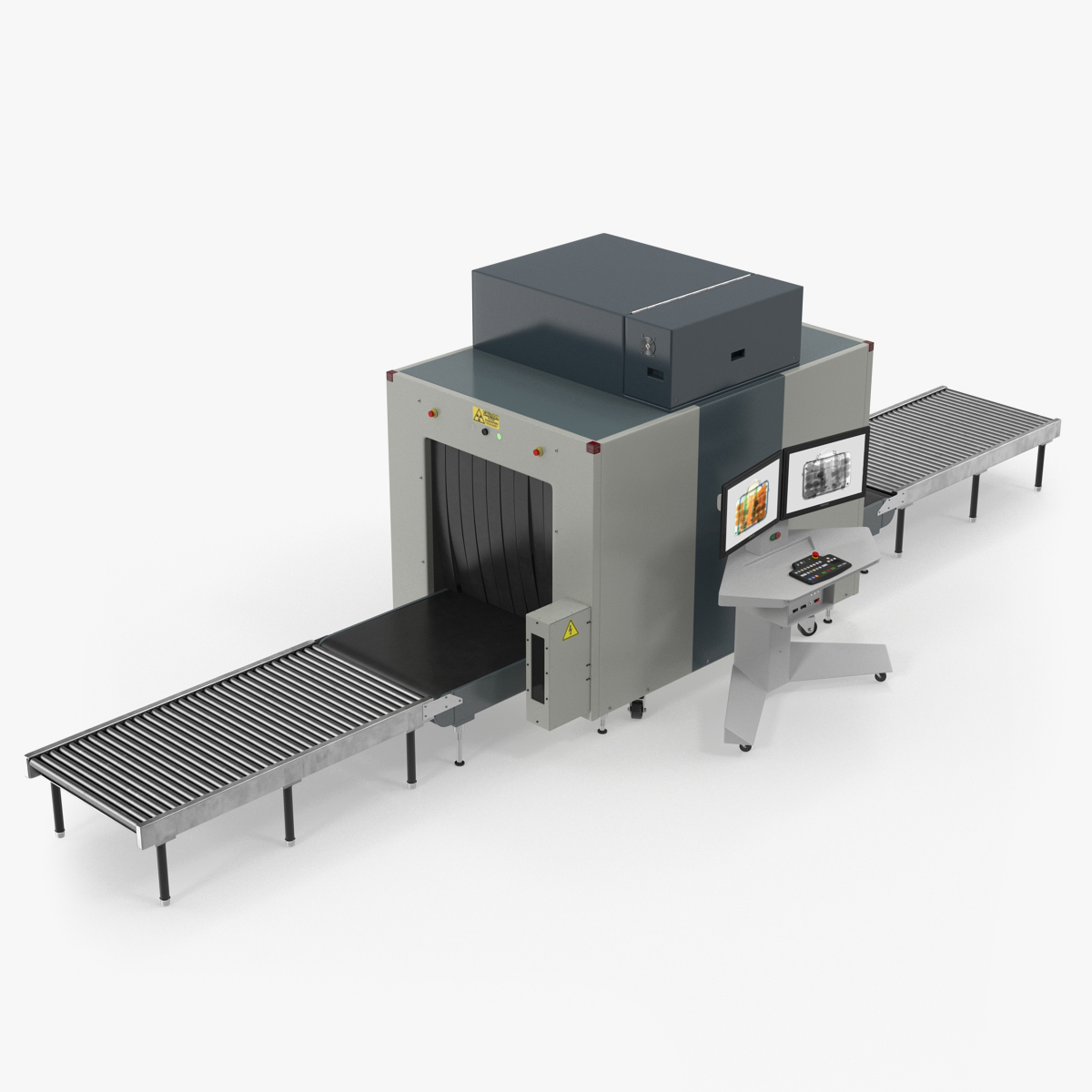 X-Ray Luggage Scanner Check 3D Model