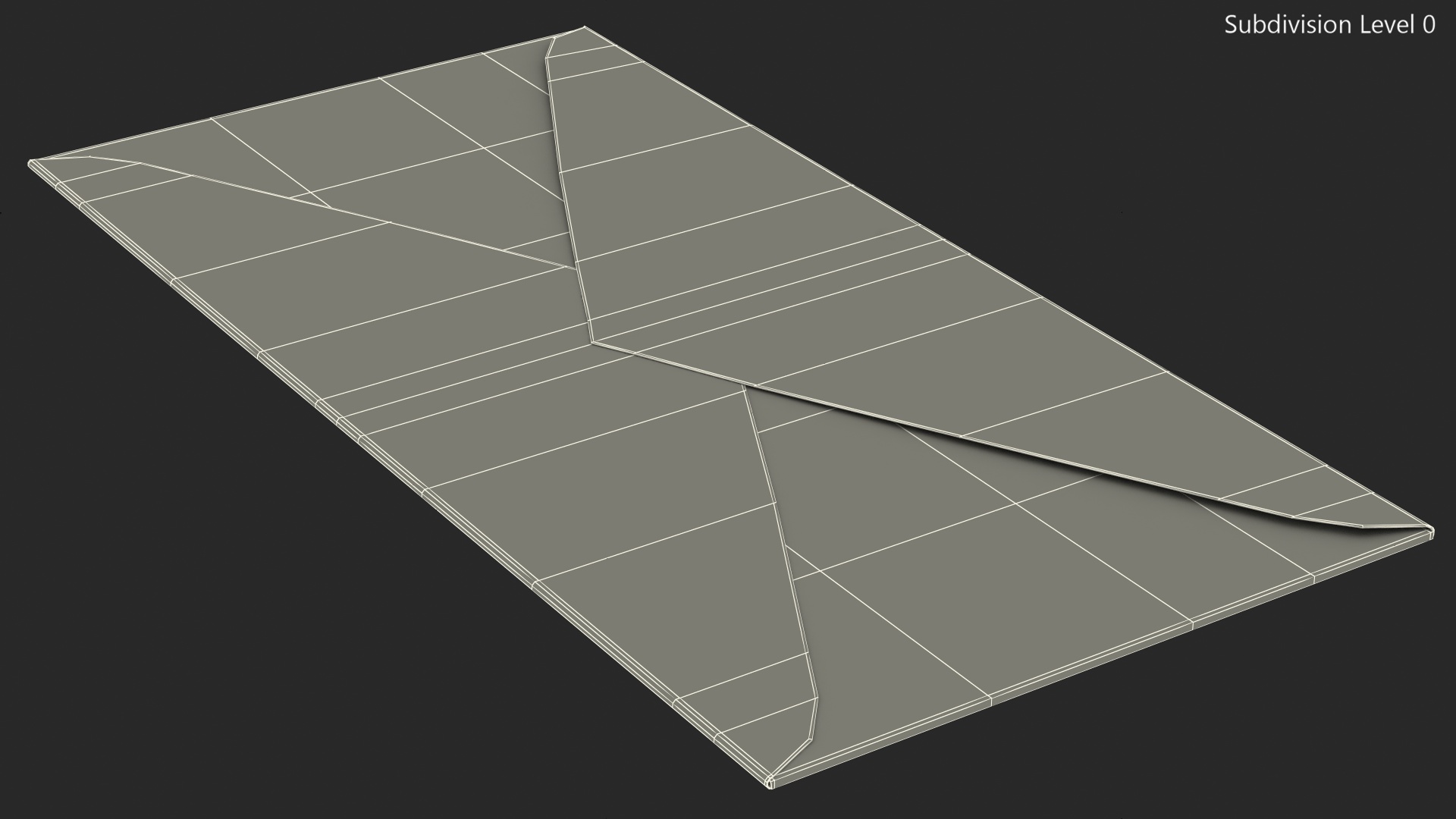 Paper Envelope 3D model
