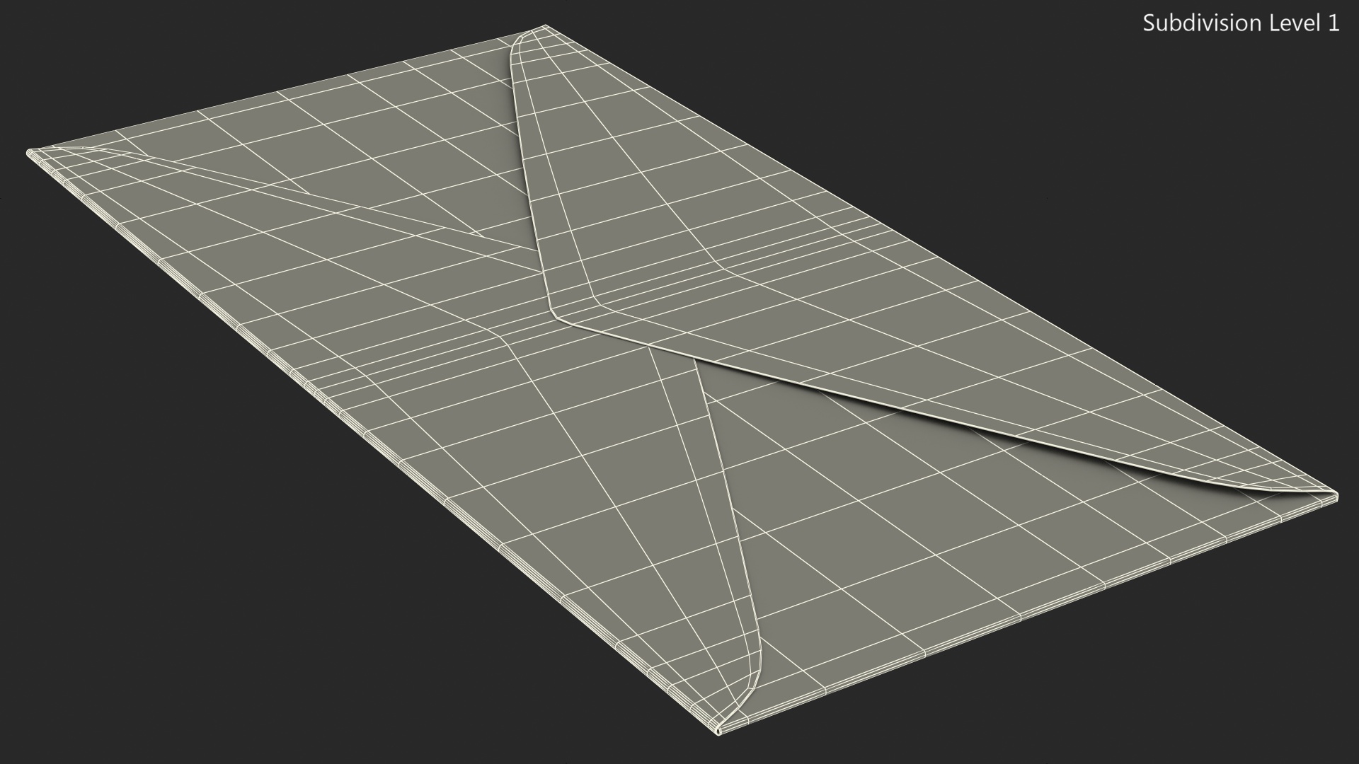 Paper Envelope 3D model