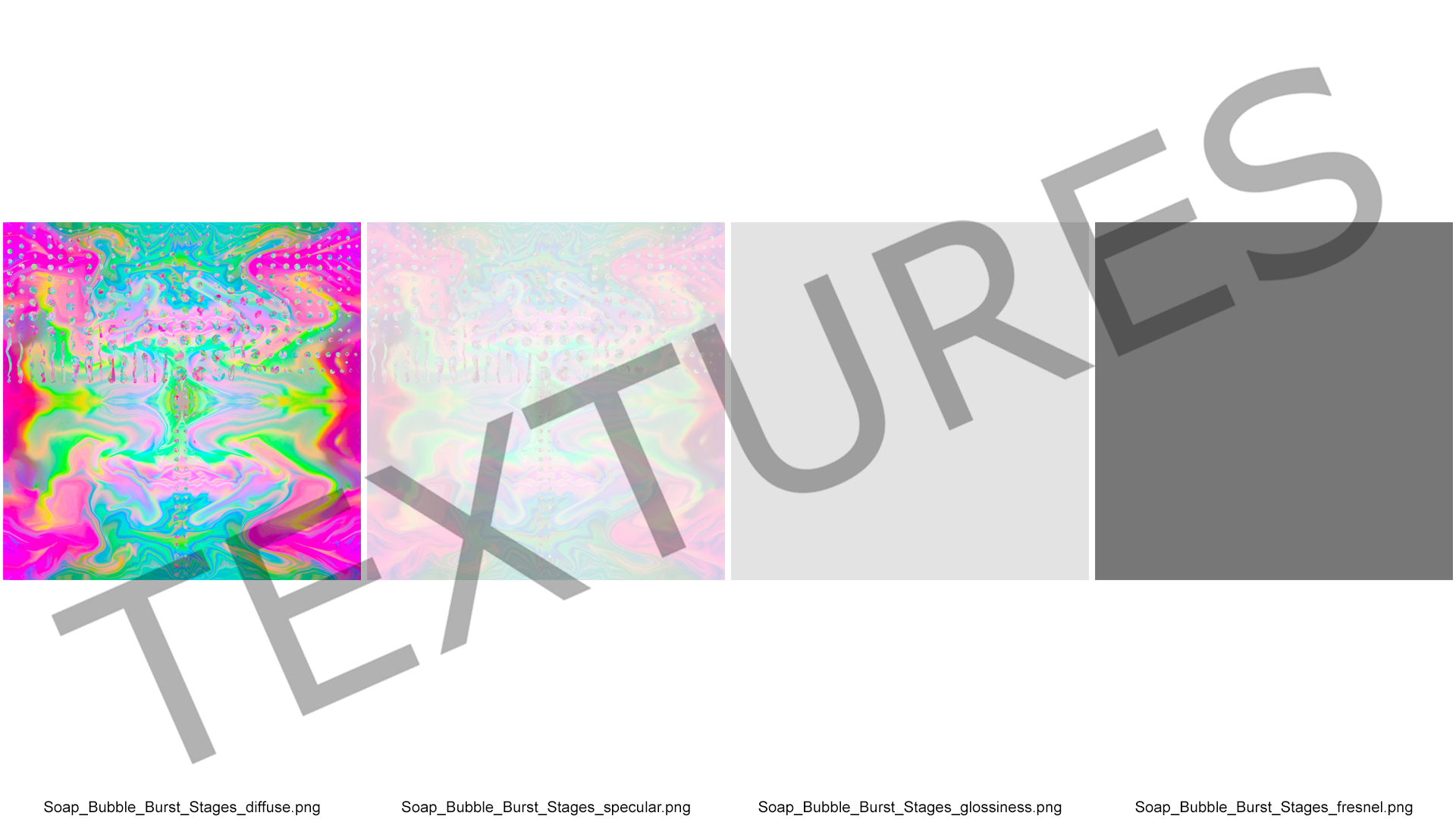 3D model Soap Bubble Burst Stage 6