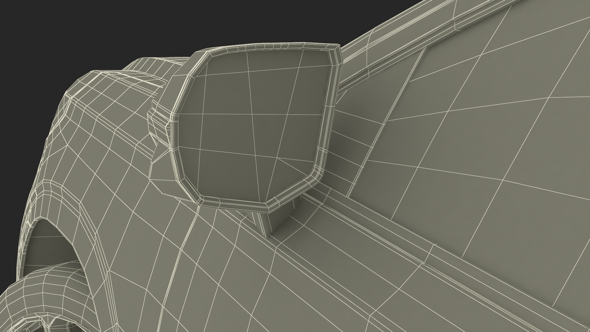 3D model Red SUV Chevrolet Tahoe 2024 Rigged
