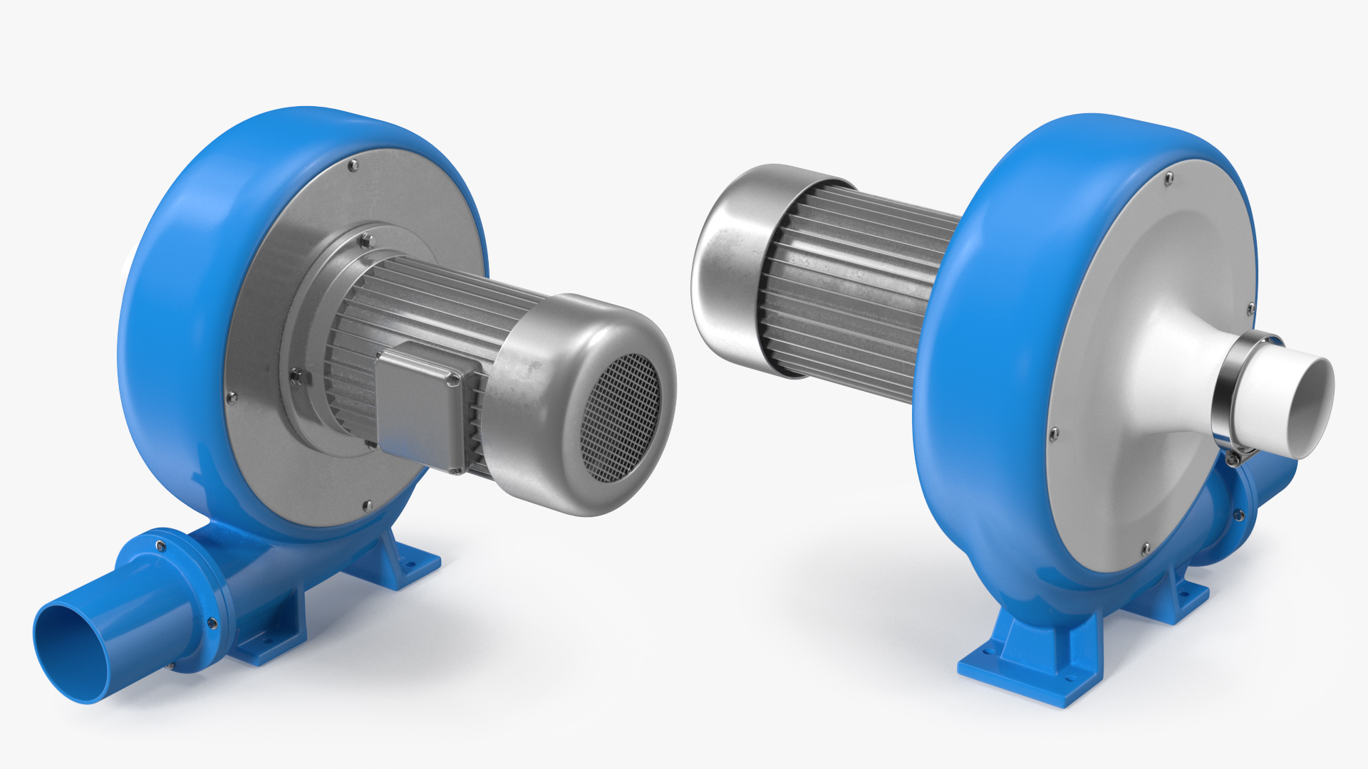 3D Turbine Air Blower model