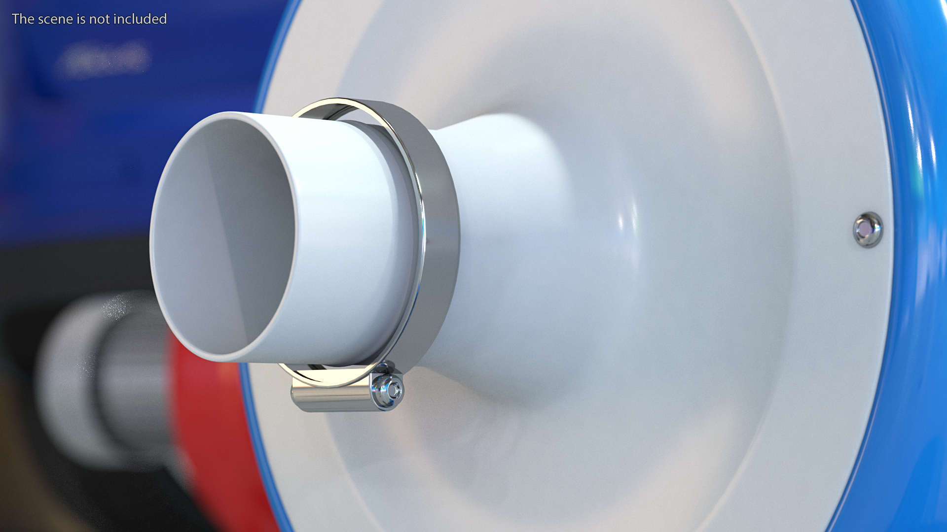 3D Turbine Air Blower model