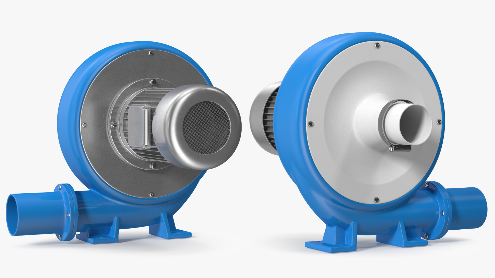3D Turbine Air Blower model