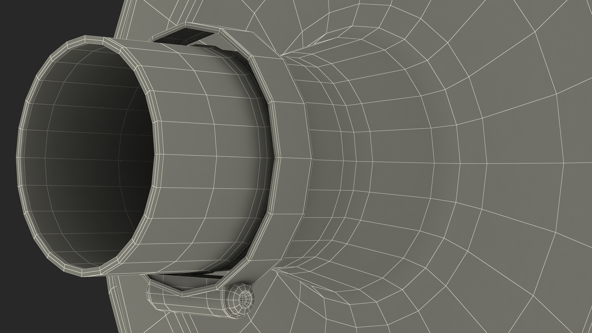 3D Turbine Air Blower model