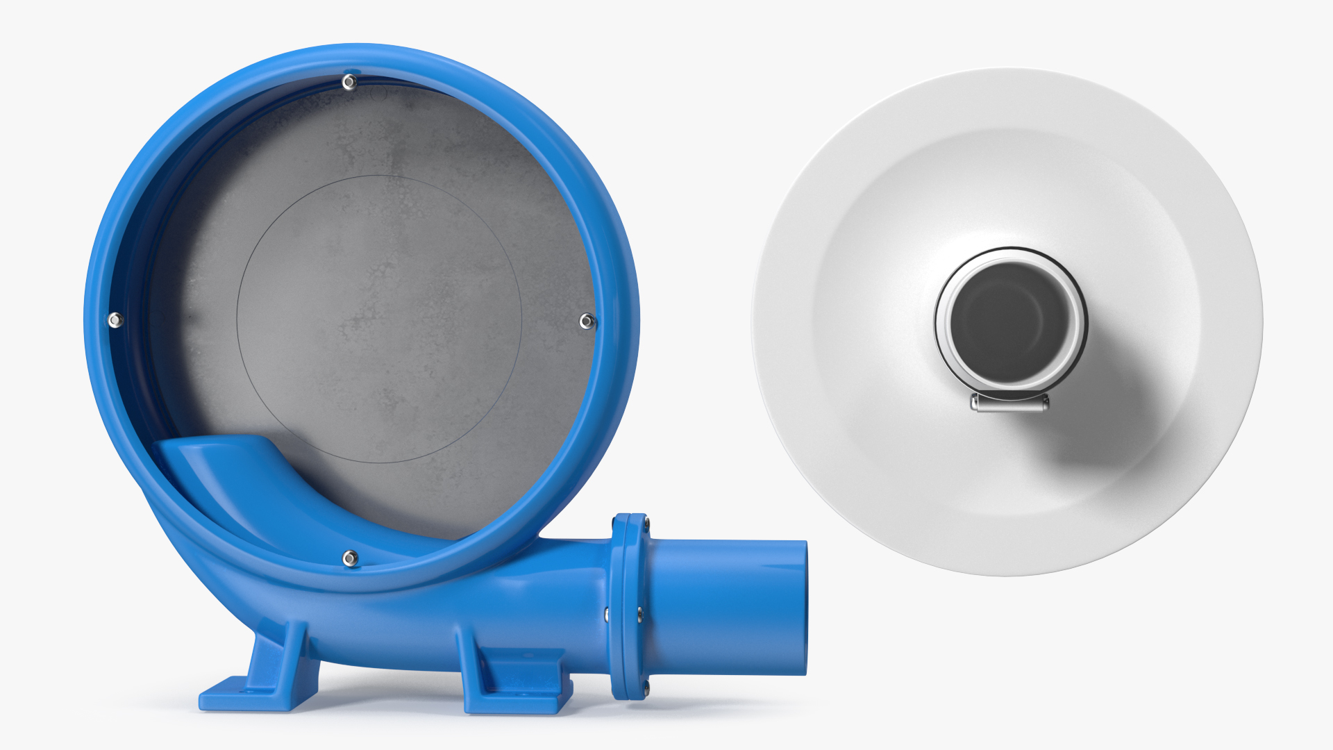 3D Turbine Air Blower model