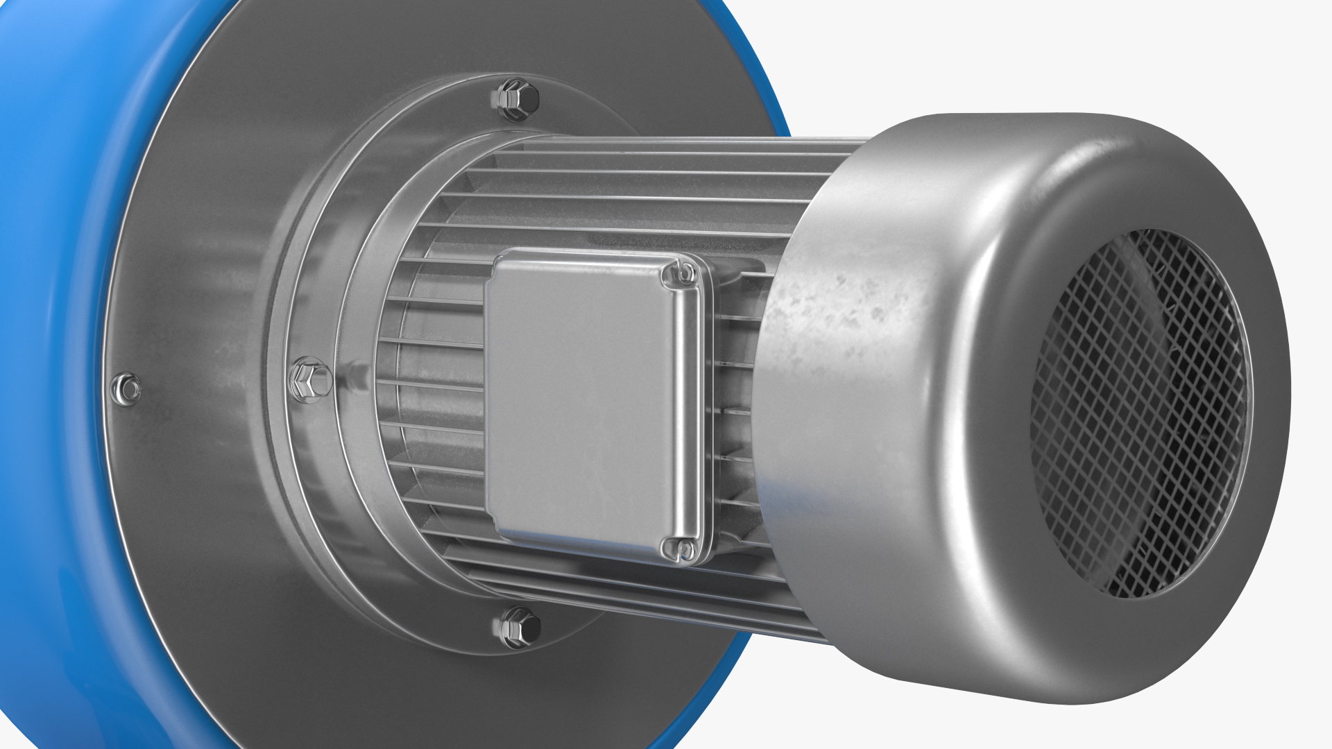 3D Turbine Air Blower model