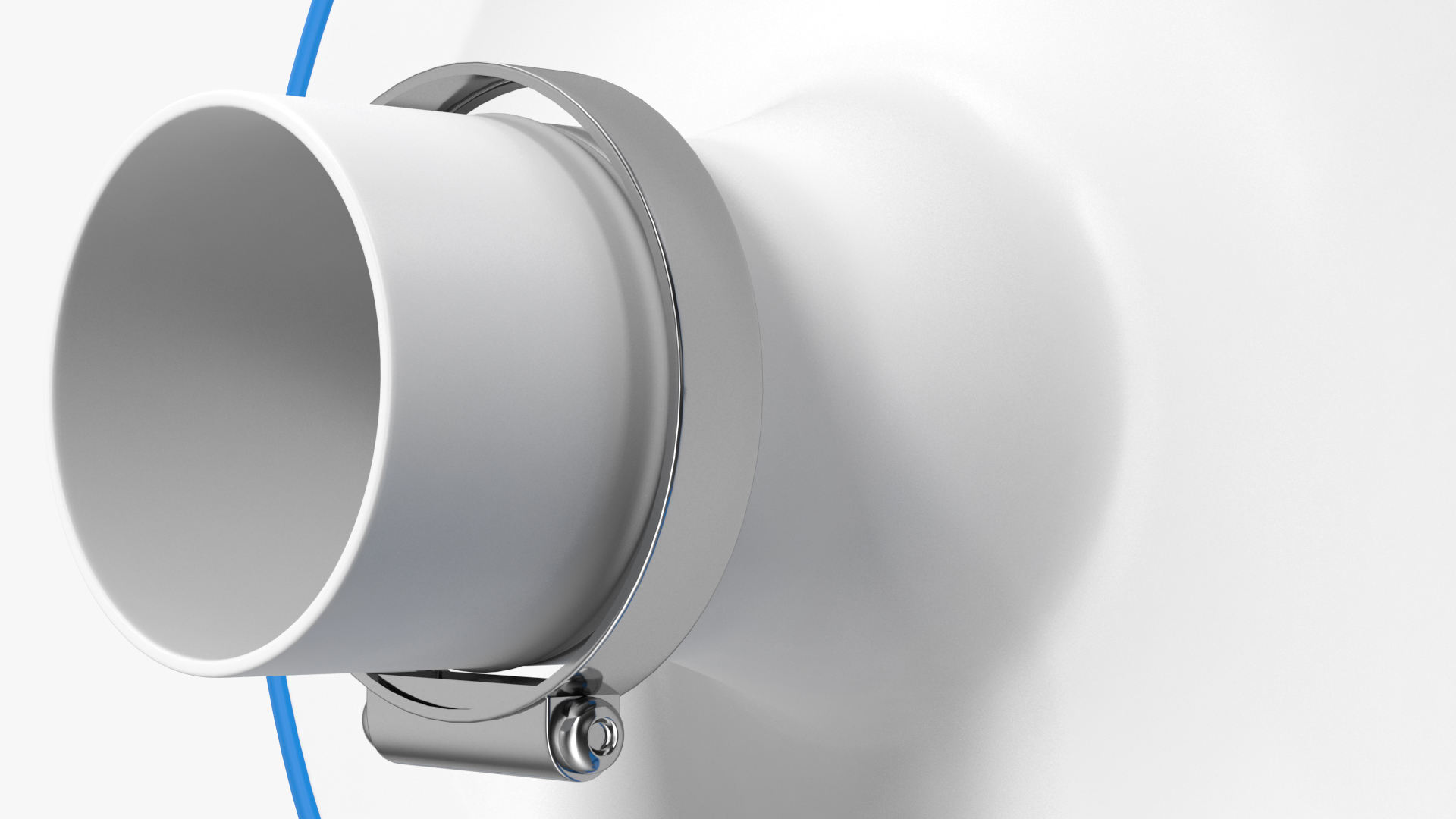 3D Turbine Air Blower model