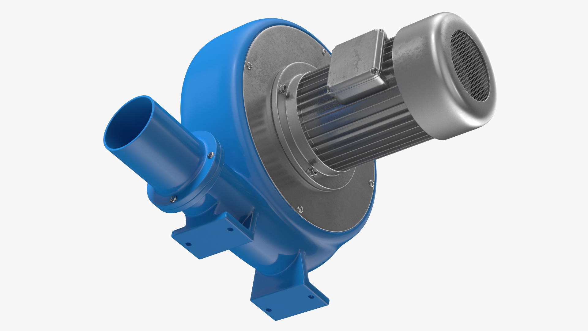 3D Turbine Air Blower model