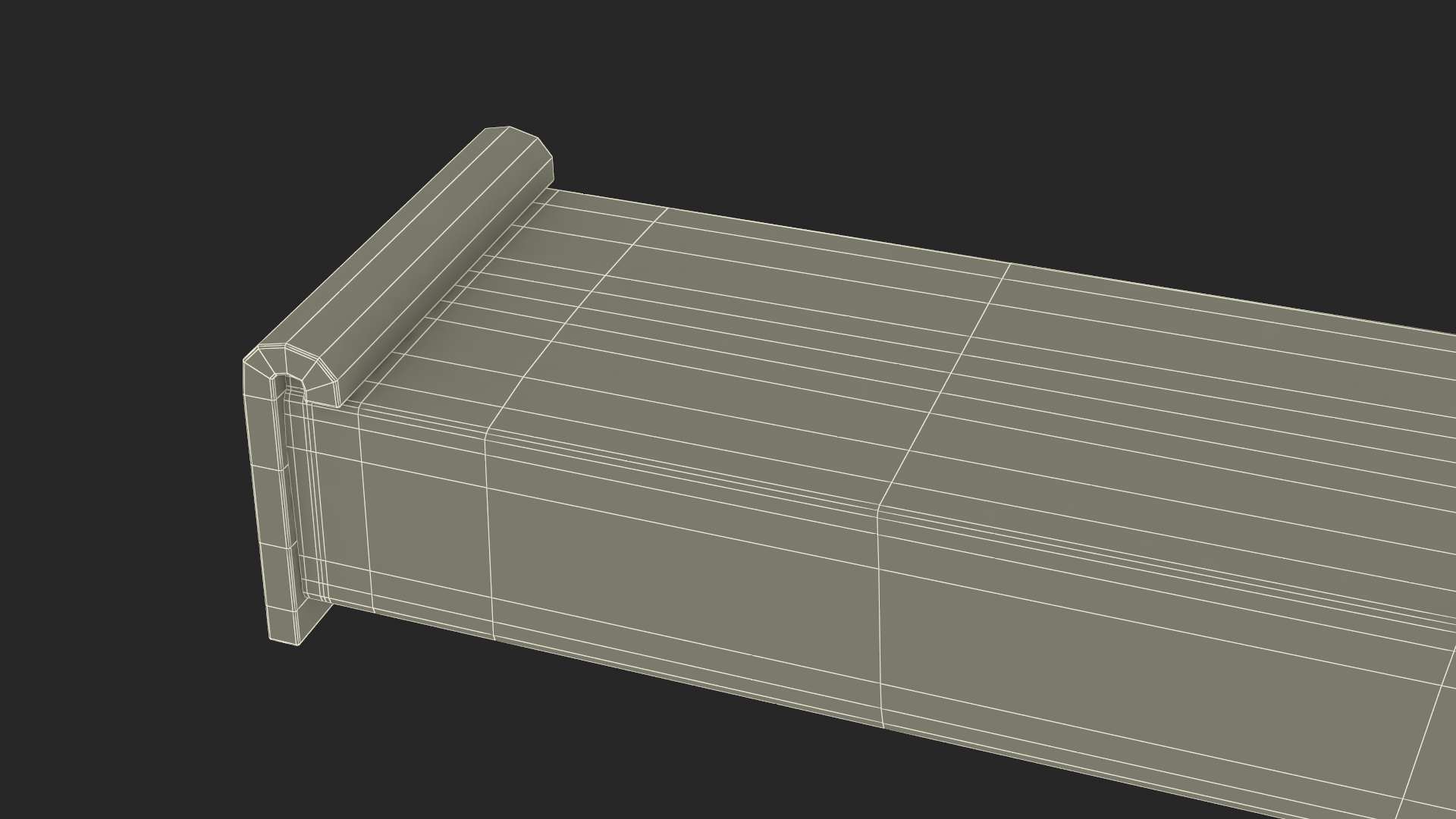 3D model Detachable Magazine Keltek P50