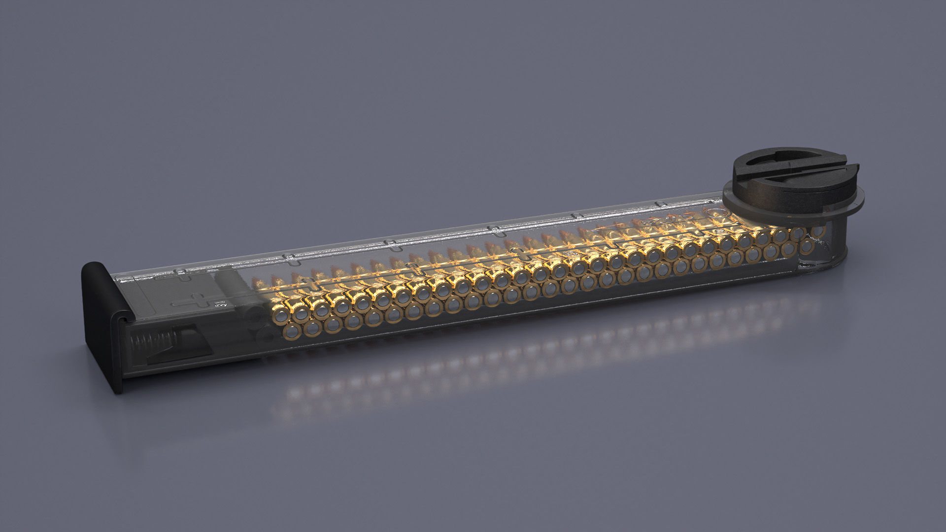 3D model Detachable Magazine Keltek P50