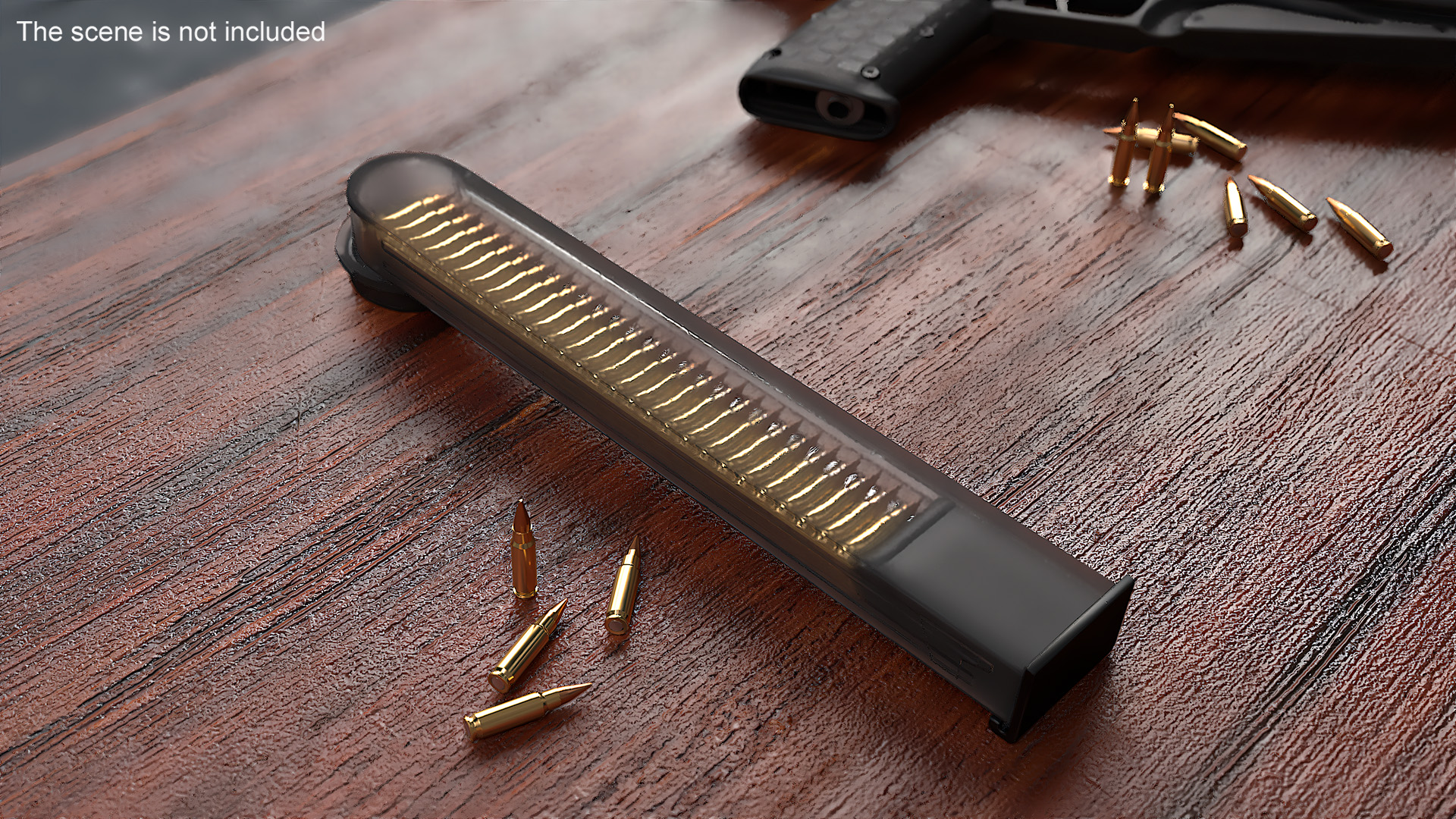 3D model Detachable Magazine Keltek P50
