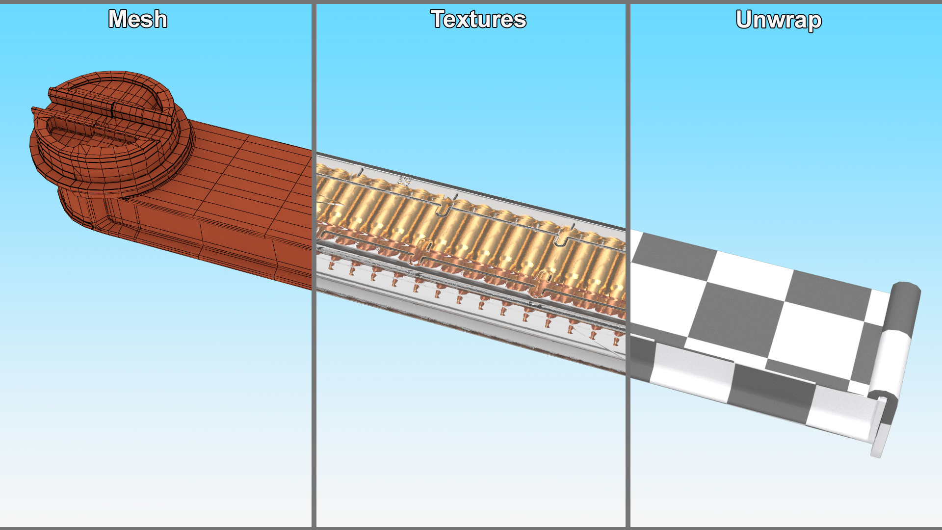 3D model Detachable Magazine Keltek P50