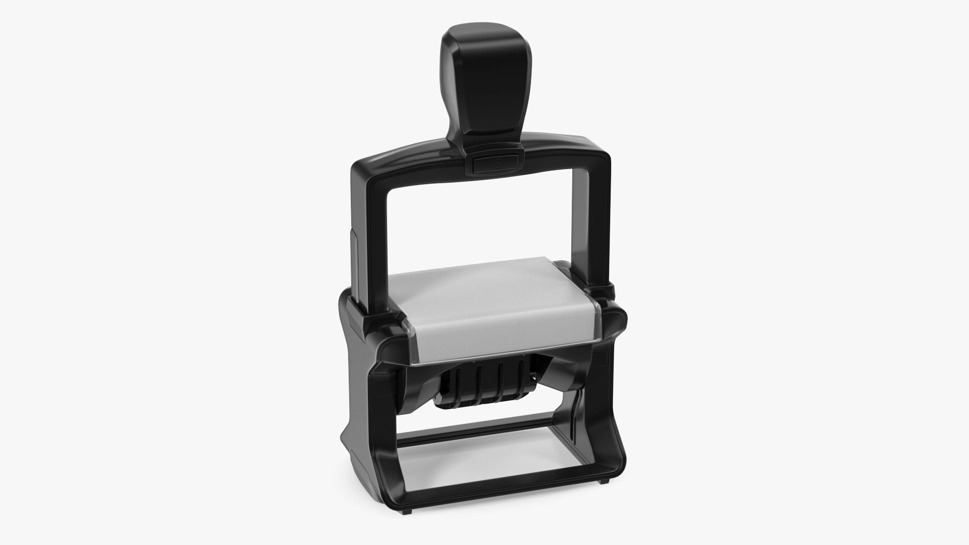 3D model Trodat Professional 5480 Self Inking Dater Black Rigged