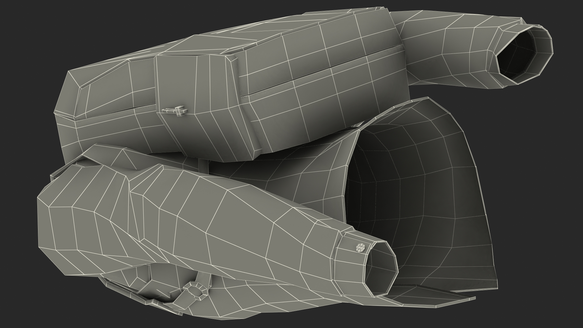 3D model School Vest with Bag