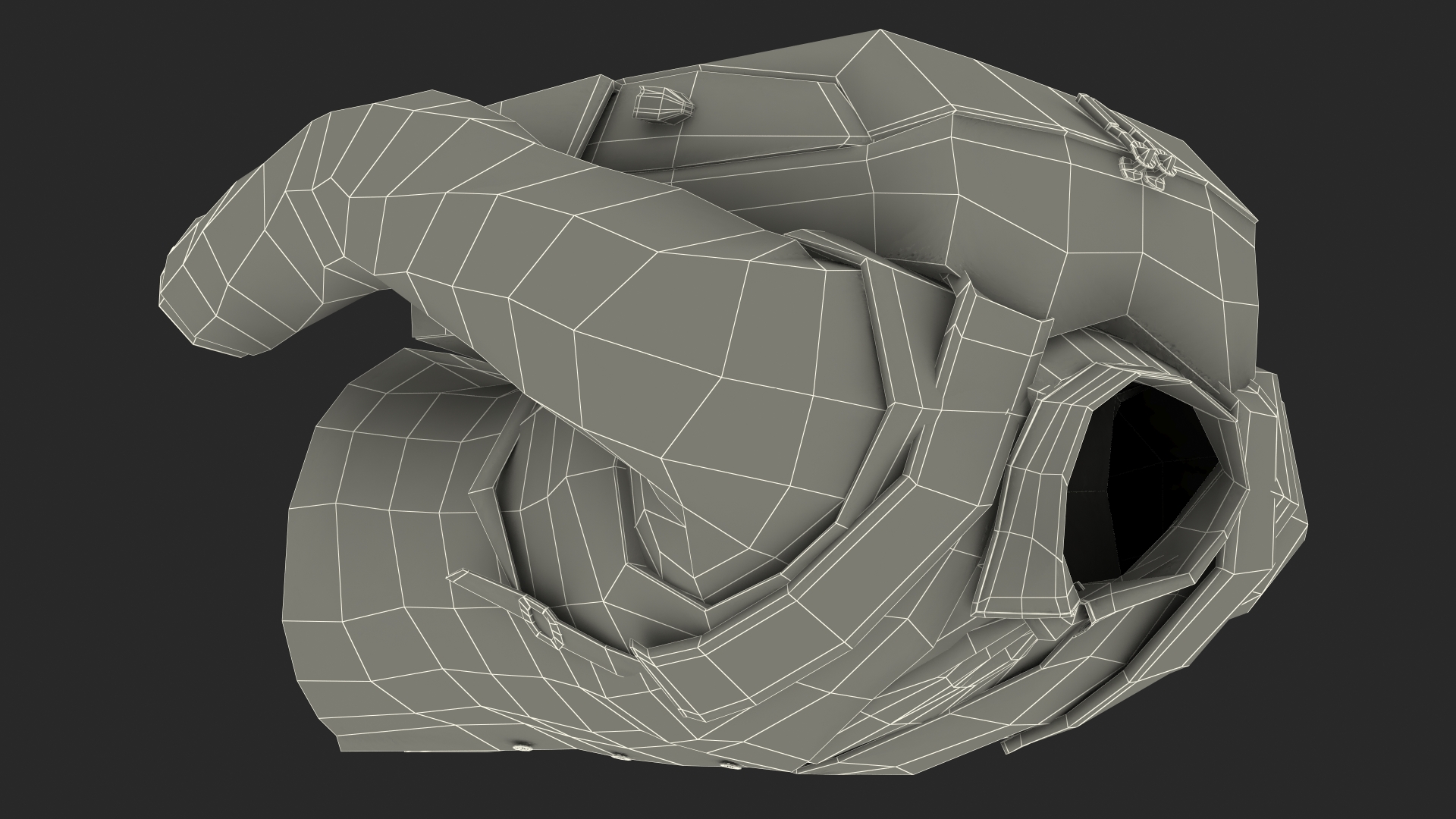 3D model School Vest with Bag