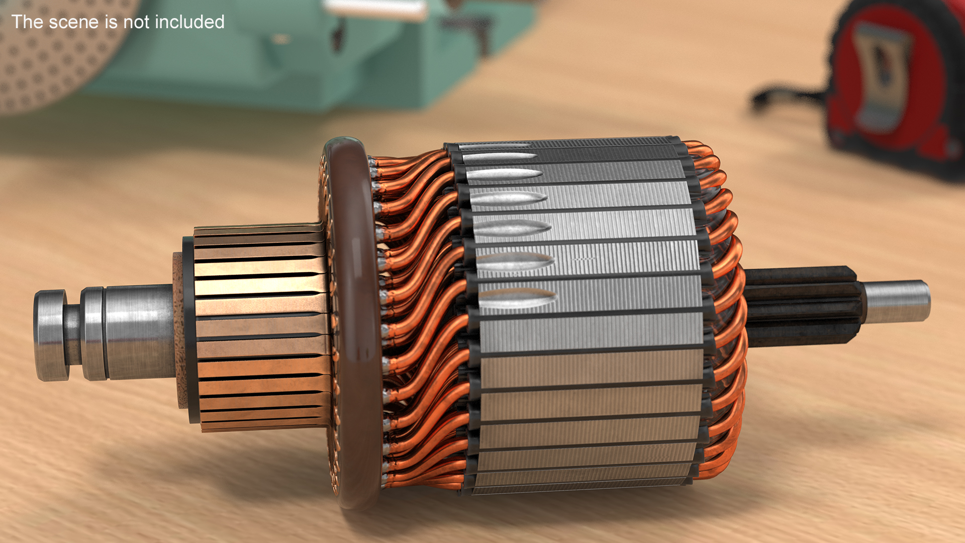 3D Starter Rotor model