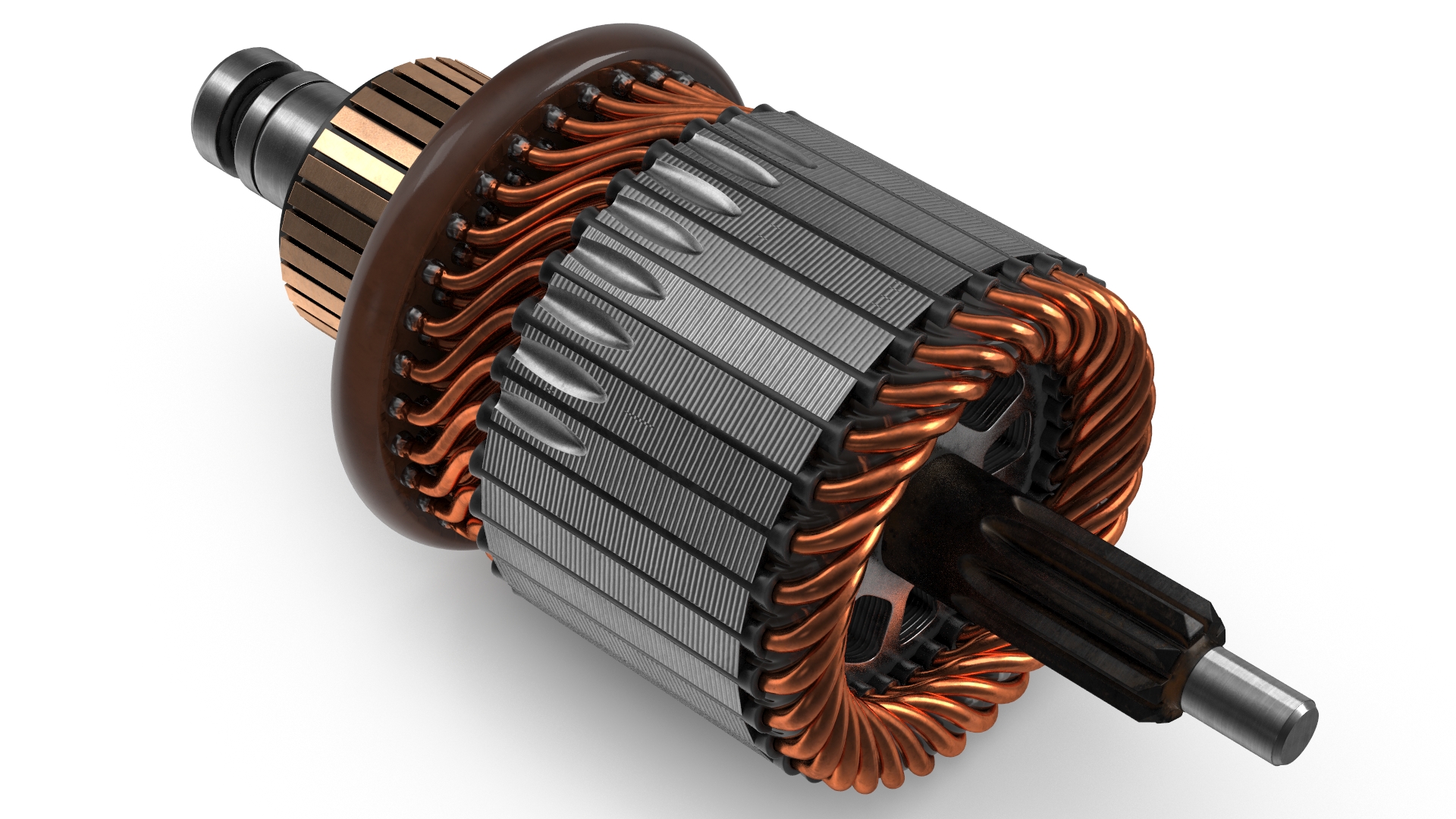 3D Starter Rotor model