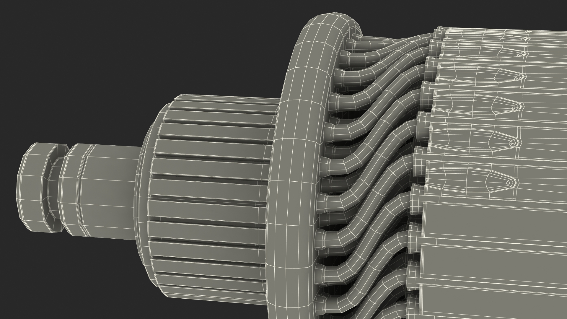 3D Starter Rotor model