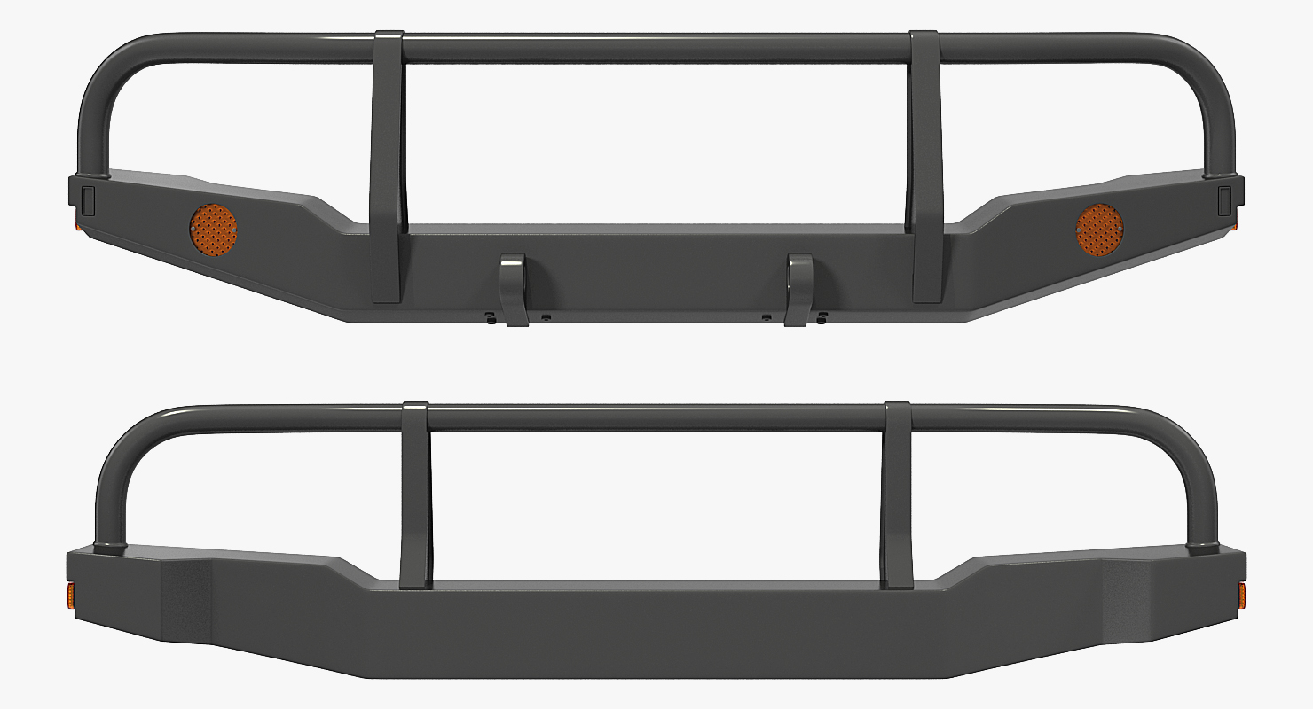 Bullbar Push Bumper 3D model