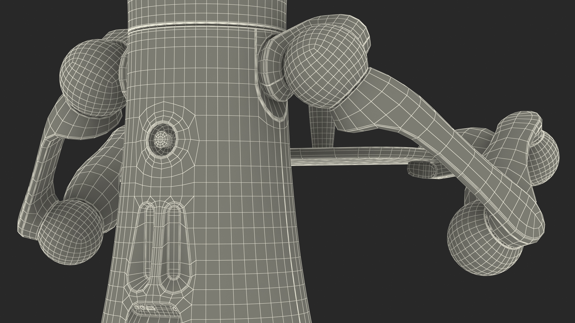 Careobot 4 with Medicine 3D model
