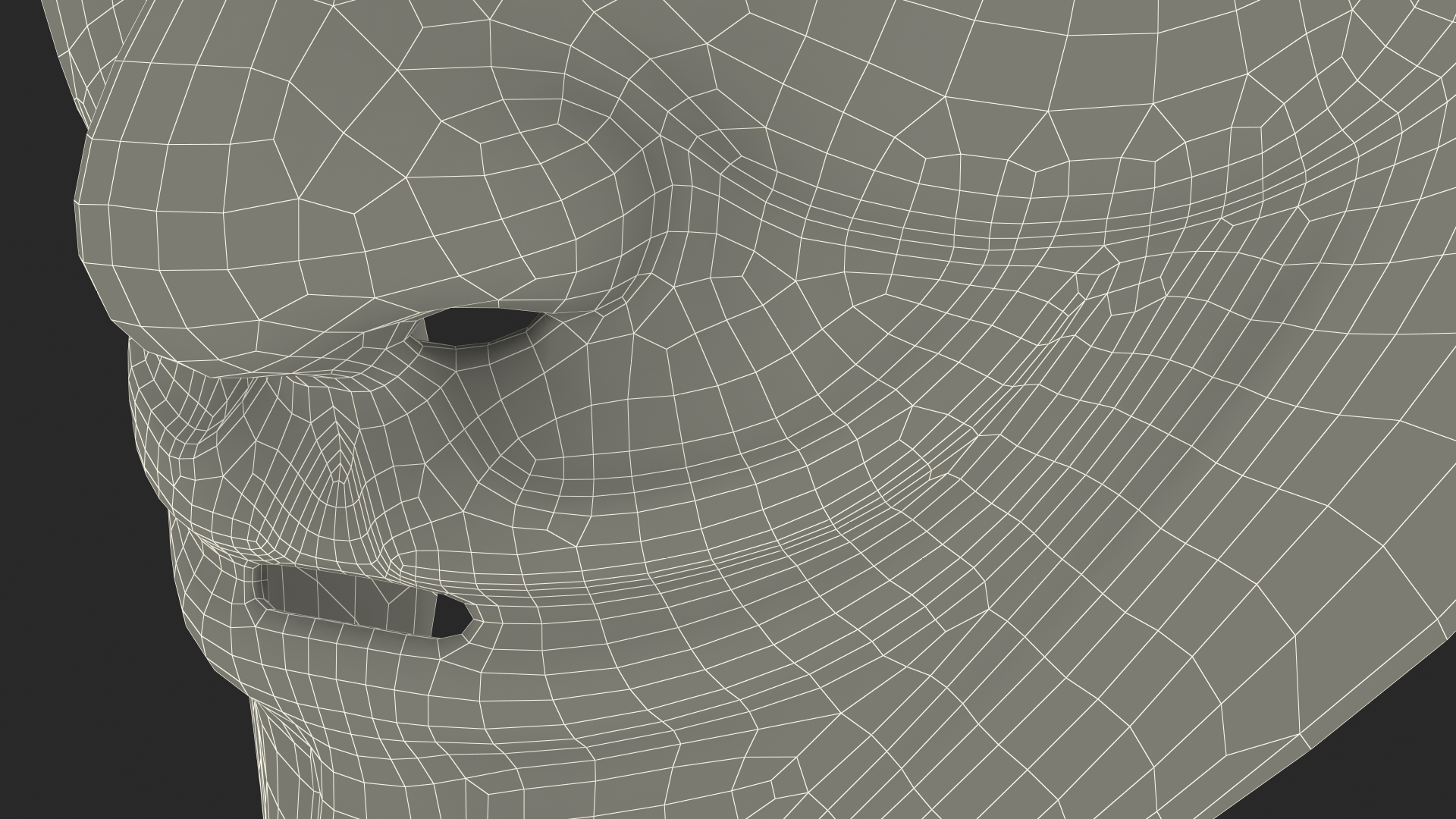3D model Guy Fawkes Mask