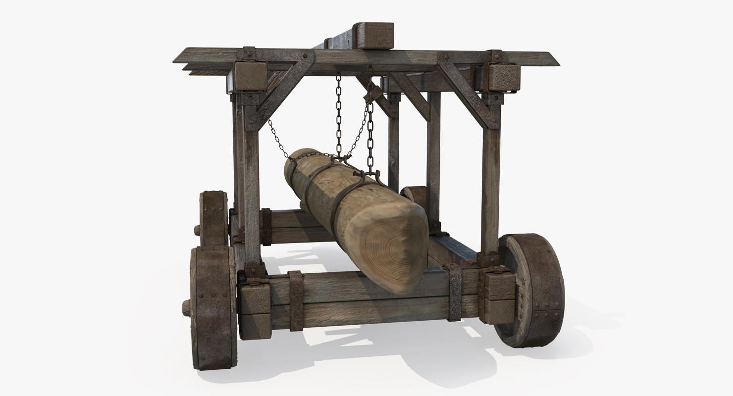3D Battering Ram model