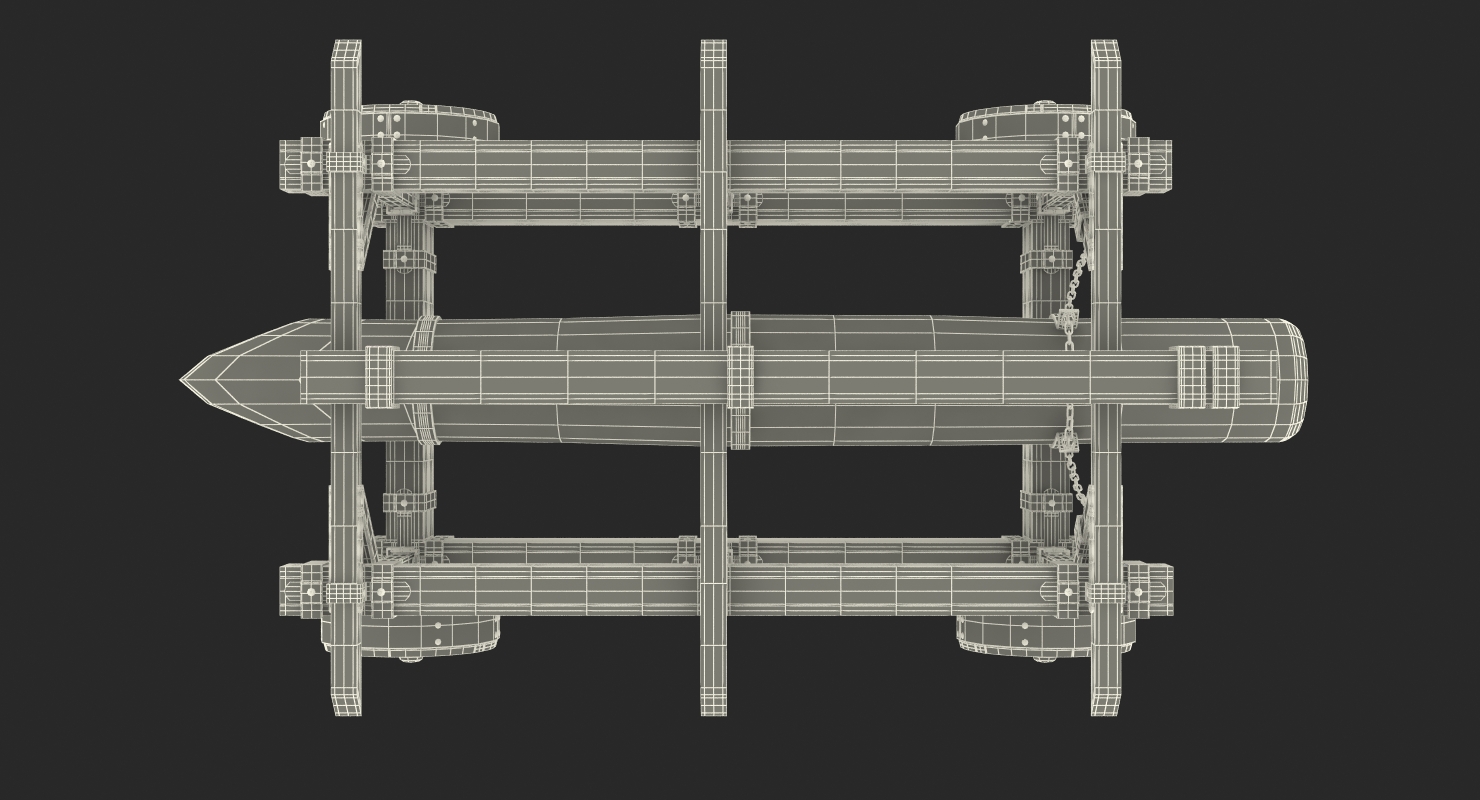 3D Battering Ram model