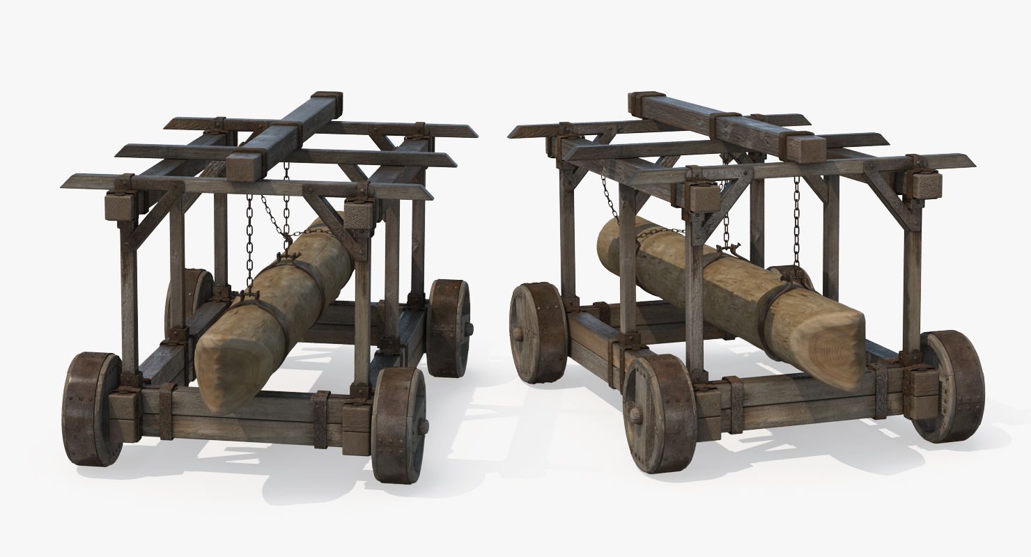 3D Battering Ram model