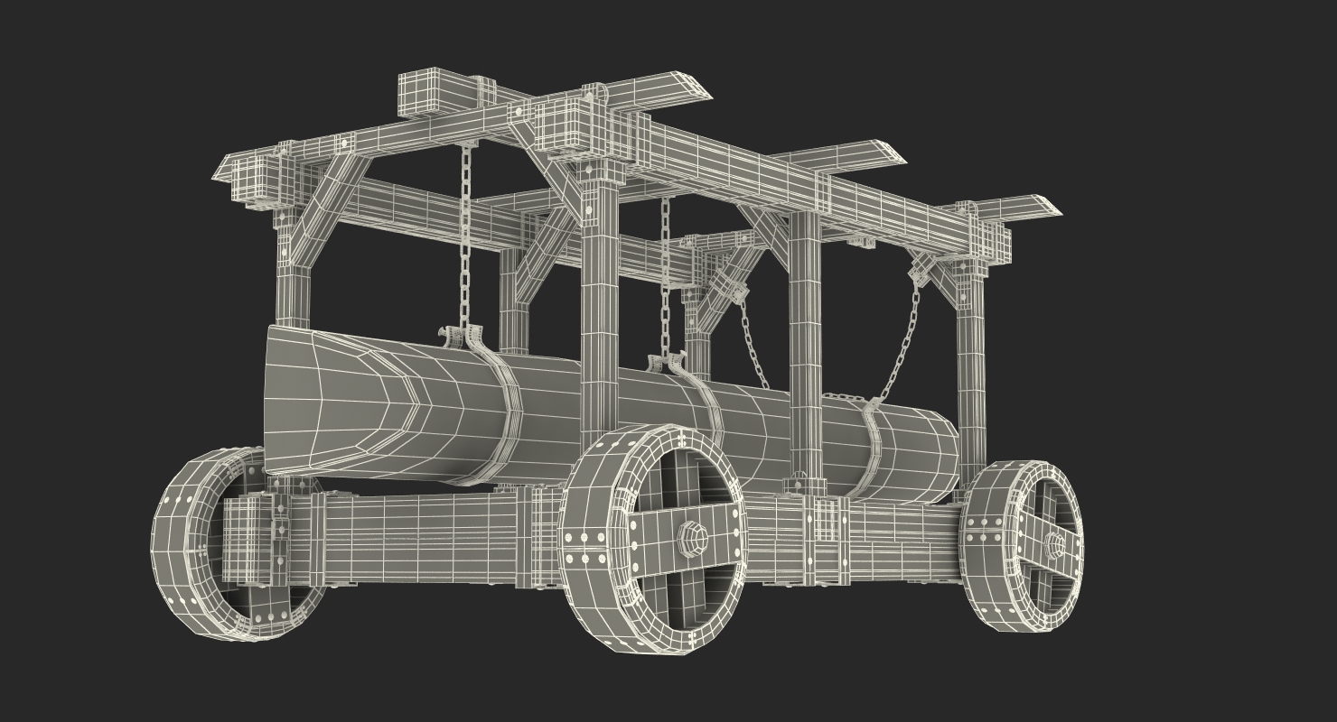 3D Battering Ram model