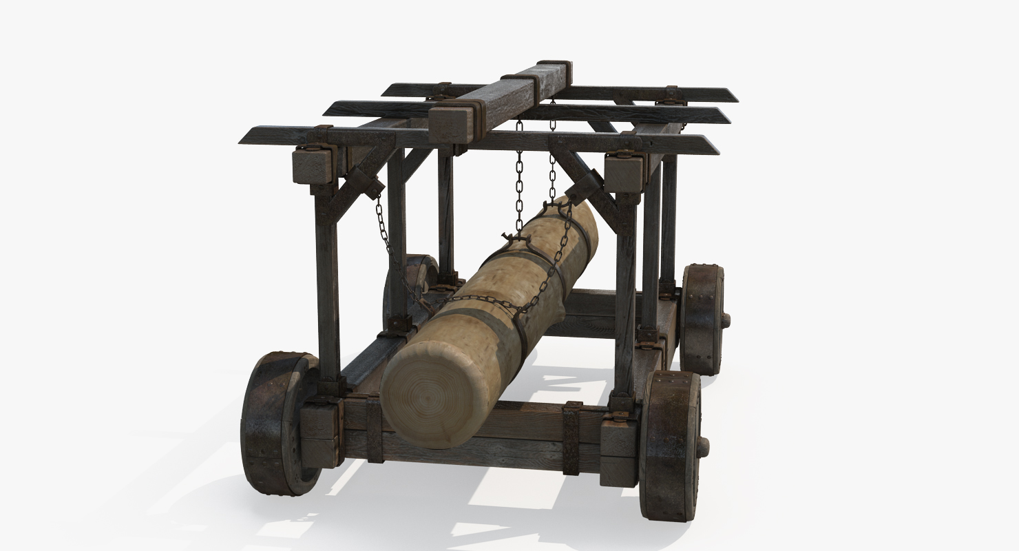 3D Battering Ram model