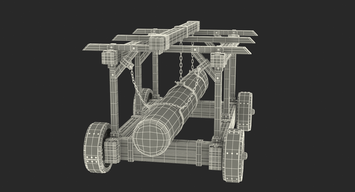 3D Battering Ram model