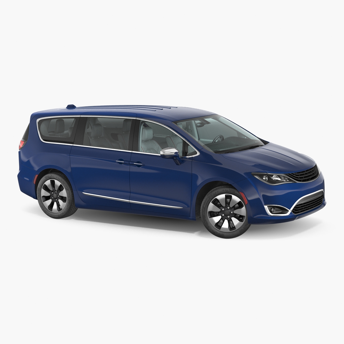 Generic Hybrid Minivan, view 9