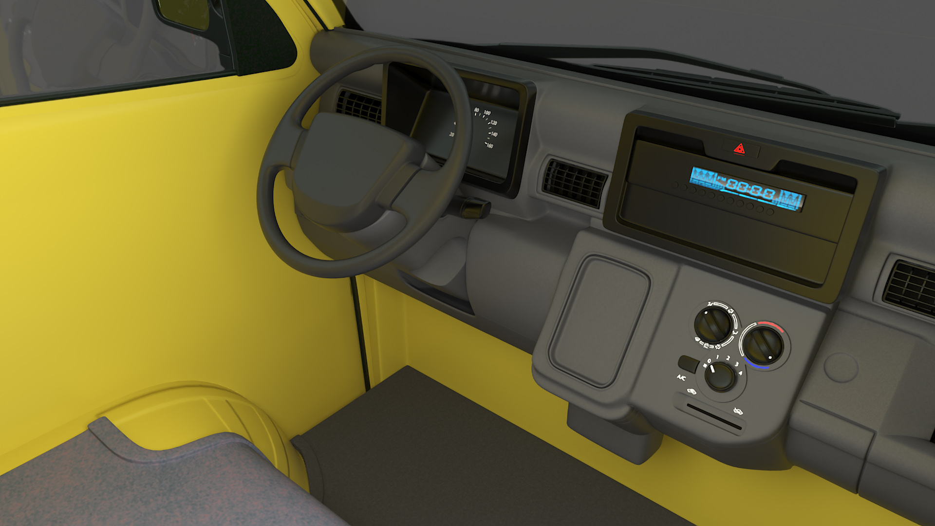 3D Truck for Transportation Carry Simplified