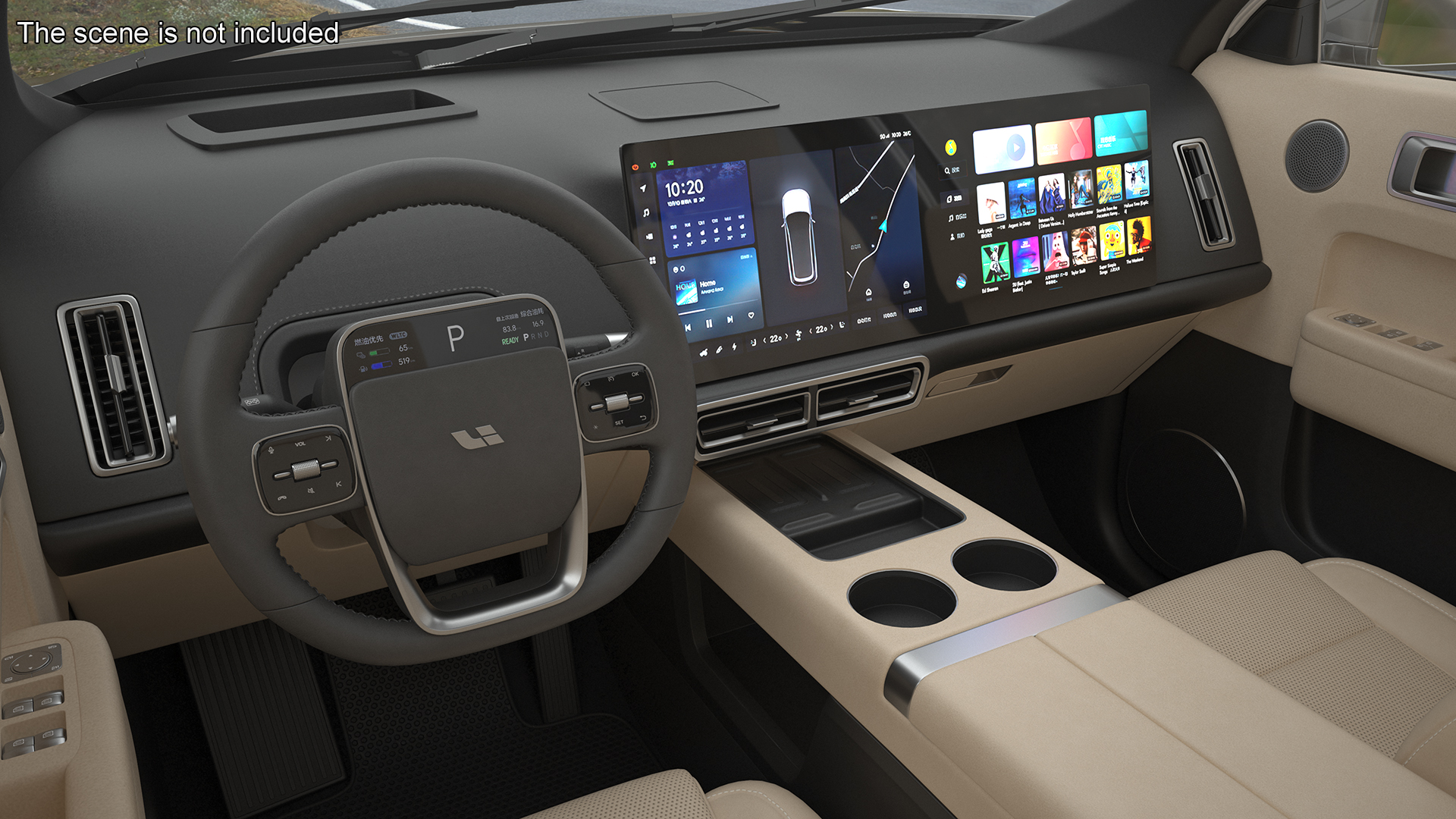 LiXiang L6 Pearl White 3D