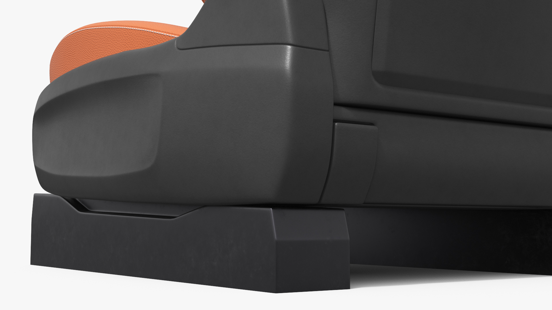 Contoured Vehicle Driver Seat Brown, view 6
