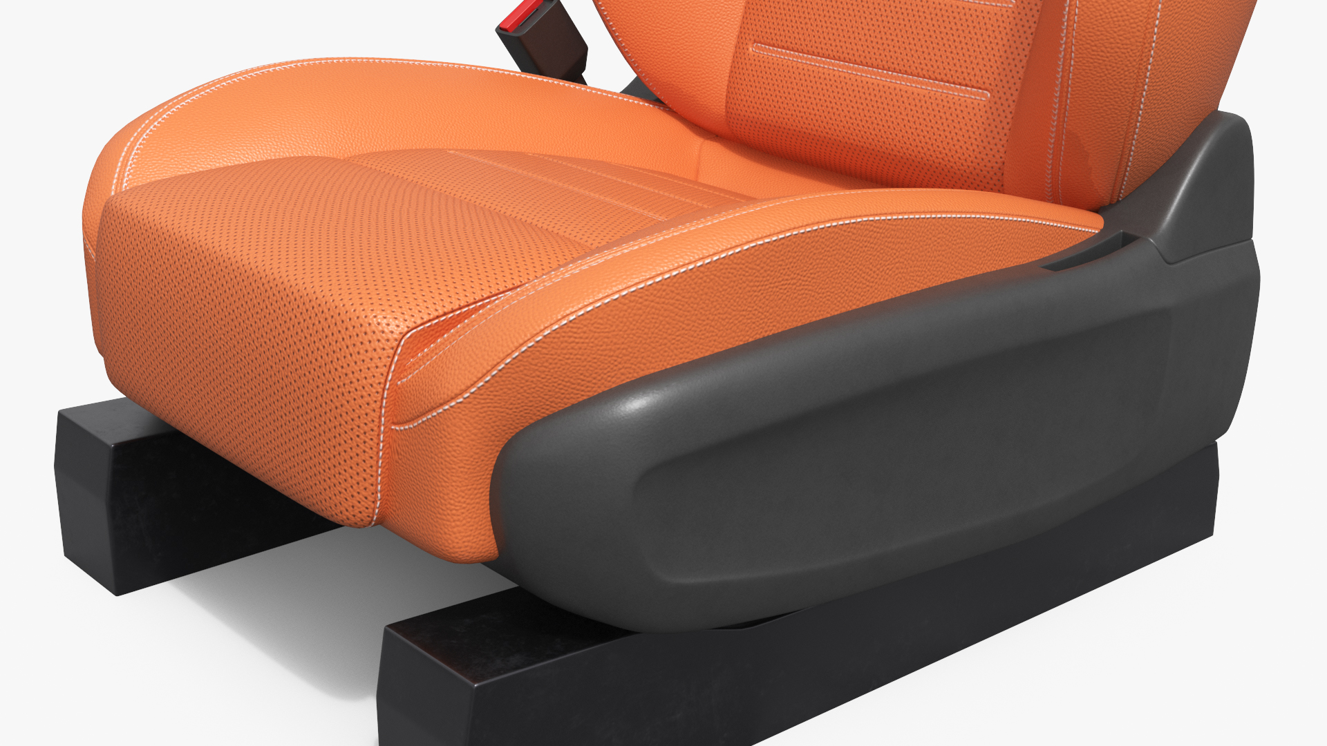 Contoured Vehicle Driver Seat Brown, view 5