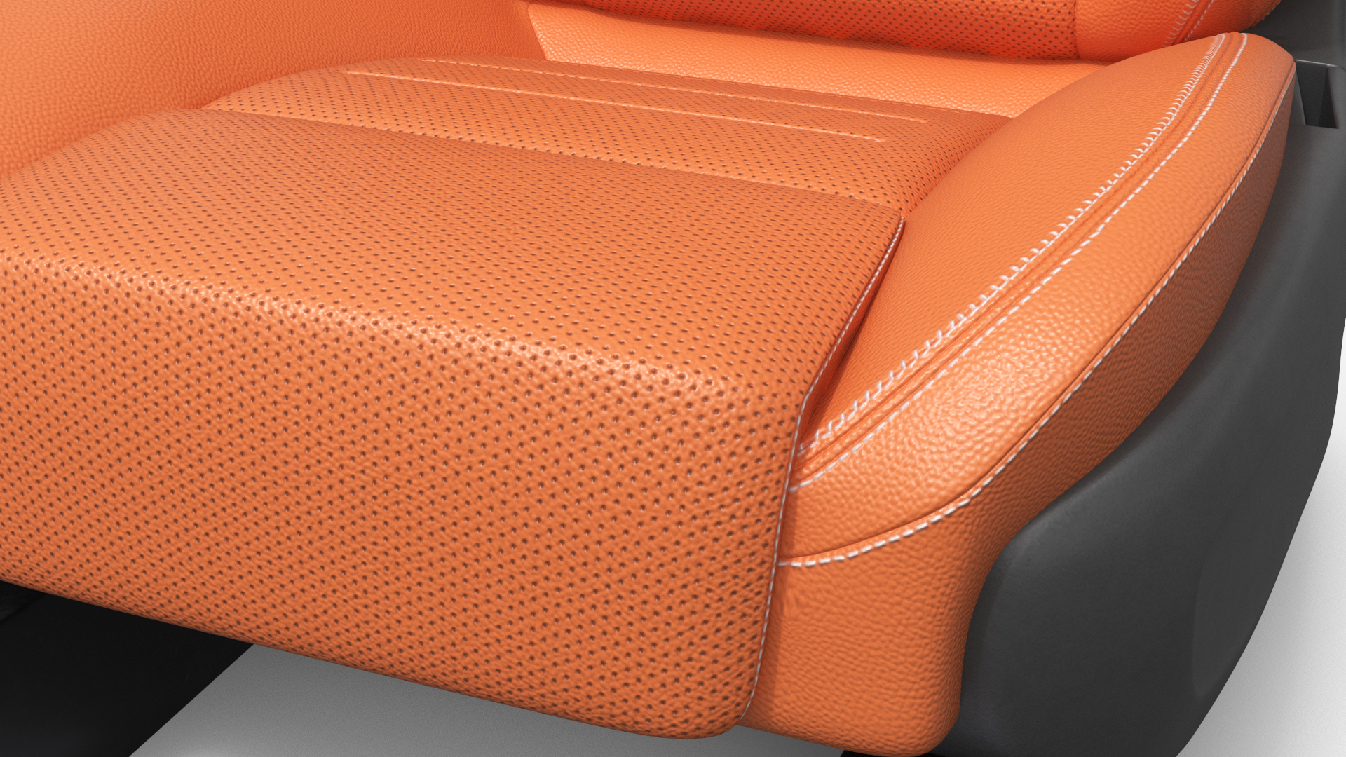 Contoured Vehicle Driver Seat Brown, view 8